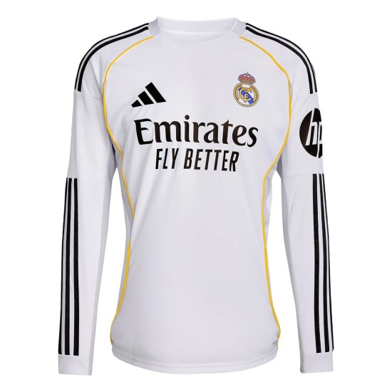 Maglia Home Manica Lunga Real Madrid 2025/26 Donna Maglia Home Manica Lunga Real Madrid 2025/26 Donna