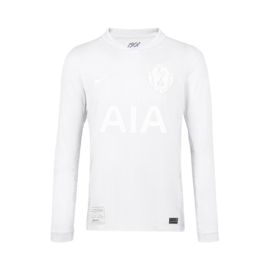 Bambini Tottenham Hotspur stagione 2025/26 FA Cup 1901 125º anniversario maglia a maniche lunghe