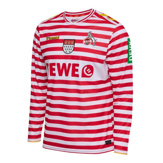 Maglia a maniche lunghe Fastelovend 2025/26 del 1. FC Köln da bambino Maglia a maniche lunghe Fastelovend 2025/26 del 1. FC Köln da bambino