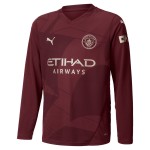 Maglia Maniche Lunghe Terza Manchester City Bambino 2024/25