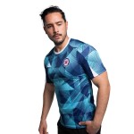 Maglia Bambino Cruz Azul Terza Riscaldamento 2025/26 – Turchese/Blu Navy Maglia Bambino Cruz Azul Terza Riscaldamento 2025/26 – Turchese/Blu Navy