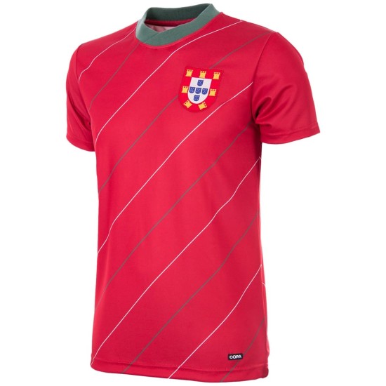 Maglia retrò Portogallo 1984 da uomo Maglia retrò Portogallo 1984 da uomo