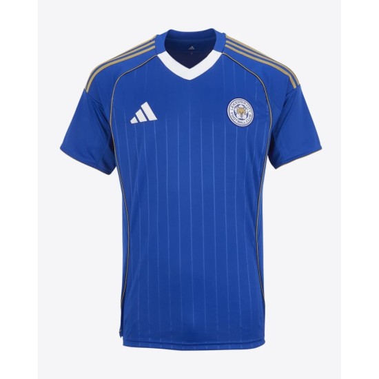 Maglia Casa Leicester City 2025/26 Bambino Senza Sponsor Maglia Casa Leicester City 2025/26 Bambino Senza Sponsor