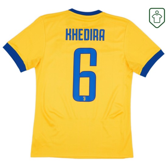 Maglia retrò Juventus 2017/18 Trasferta Uomo Khedira #6 Maglia retrò Juventus 2017/18 Trasferta Uomo Khedira #6