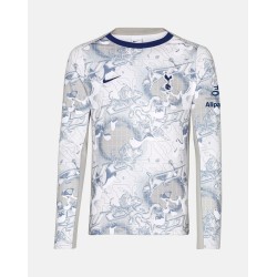 Maglia riscaldamento casa maniche lunghe Tottenham Hotspur 2025/26 Uomo