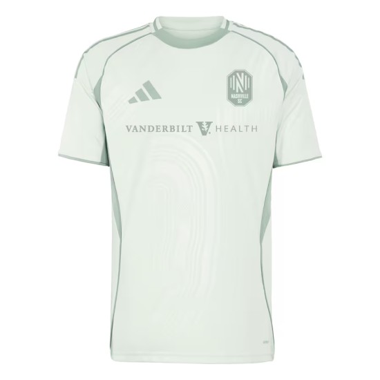 Maglia Terza Pre Partita Verde Donna Nashville SC 2025 Maglia Terza Pre Partita Verde Donna Nashville SC 2025