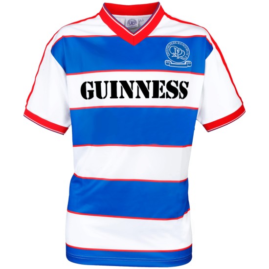 Maglia Retrò Guinness Queens Park Rangers Donna 1985 Maglia Retrò Guinness Queens Park Rangers Donna 1985