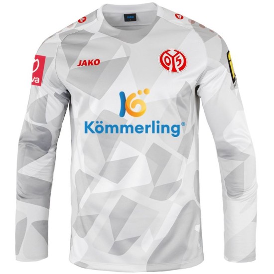 Maglia bambino Mainz 05 2025/26 terza riscaldamento sponsor maniche lunghe Maglia bambino Mainz 05 2025/26 terza riscaldamento sponsor maniche lunghe