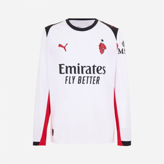 Maglia Manica Lunga Trasferta Milan Bambino 2025/26 Maglia Manica Lunga Trasferta Milan Bambino 2025/26
