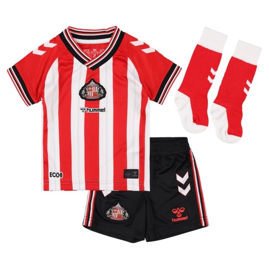 Kit Home Sunderland 2025/26 Bambino Kit Home Sunderland 2025/26 Bambino