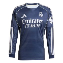 Maglia Manica Lunga Trasferta Uomo Real Madrid 2025/26