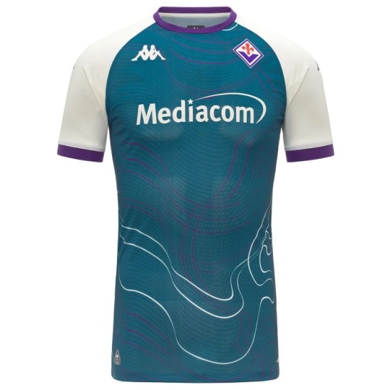 Donna Maglia Pre-partita Third Fiorentina 2025/26 - Turchese Donna Maglia Pre-partita Third Fiorentina 2025/26 - Turchese