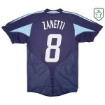 Maglia retrò Argentina 2004/05 trasferta da uomo Zanetti #8 Maglia retrò Argentina 2004/05 trasferta da uomo Zanetti #8