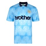 Maglia Retrò Casa Manchester City Bambino 1989 Maglia Retrò Casa Manchester City Bambino 1989