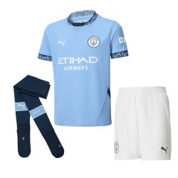 Kit Casa Manchester City Bambino 2024/25 Kit Casa Manchester City Bambino 2024/25