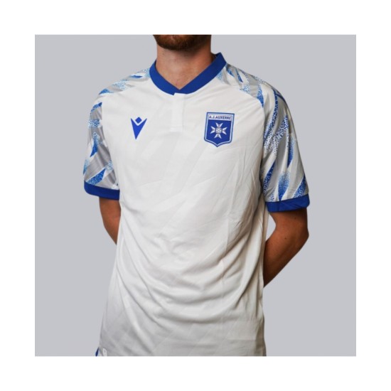 Maglia pre-partita terza AJ Auxerre 2025/26 uomo - Bianca Maglia pre-partita terza AJ Auxerre 2025/26 uomo - Bianca