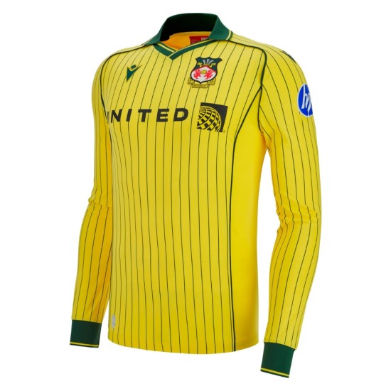 Maglia da trasferta manica lunga 2025/26 del Wrexham AFC da donna Maglia da trasferta manica lunga 2025/26 del Wrexham AFC da donna