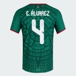 Maglia Ufficiale Casa Messico 2026 Bambino E. ÁLVAREZ #4 Maglia Ufficiale Casa Messico 2026 Bambino E. ÁLVAREZ #4