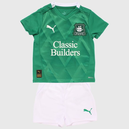 Kit da casa Plymouth Argyle 2024/25 Bambino Kit da casa Plymouth Argyle 2024/25 Bambino