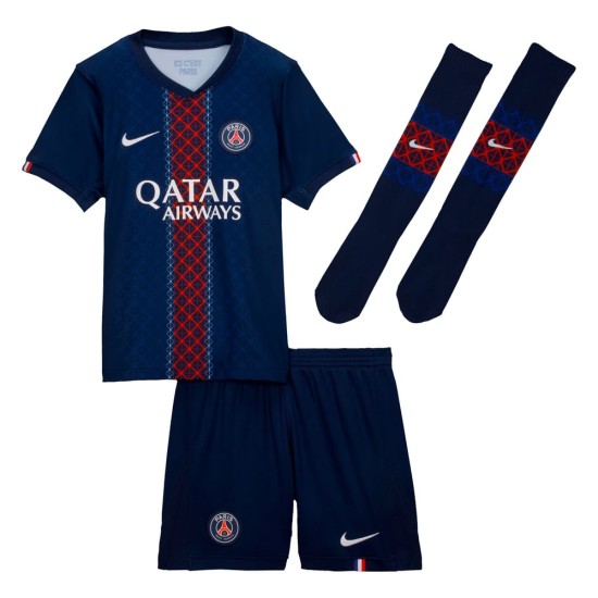 Kit Home PSG 2025/26 da bambino Kit Home PSG 2025/26 da bambino