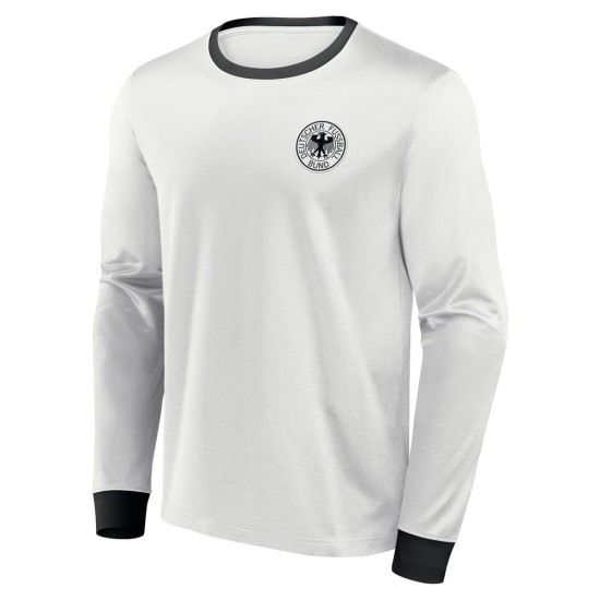 Maglia Retrò Casa Manica Lunga Germania Bambino 1974 - Bianca Maglia Retrò Casa Manica Lunga Germania Bambino 1974 - Bianca