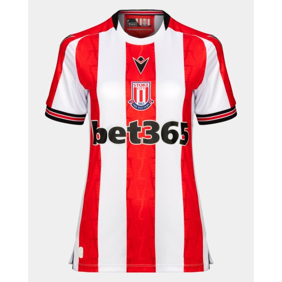 Maglia Casalinga Donna Stoke City 2024/25 Maglia Casalinga Donna Stoke City 2024/25