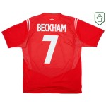 Maglia retrò Inghilterra 2004/06 trasferta da uomo Beckham #7 Maglia retrò Inghilterra 2004/06 trasferta da uomo Beckham #7