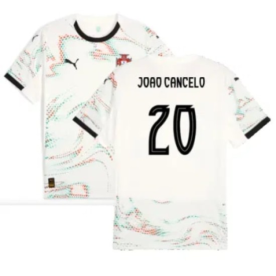 Maglia da trasferta JOAO CANCELO Portogallo 2025/26 Bambino Maglia da trasferta JOAO CANCELO Portogallo 2025/26 Bambino