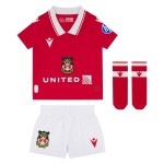 Kit casalingo Wrexham AFC 2025/26 bambino