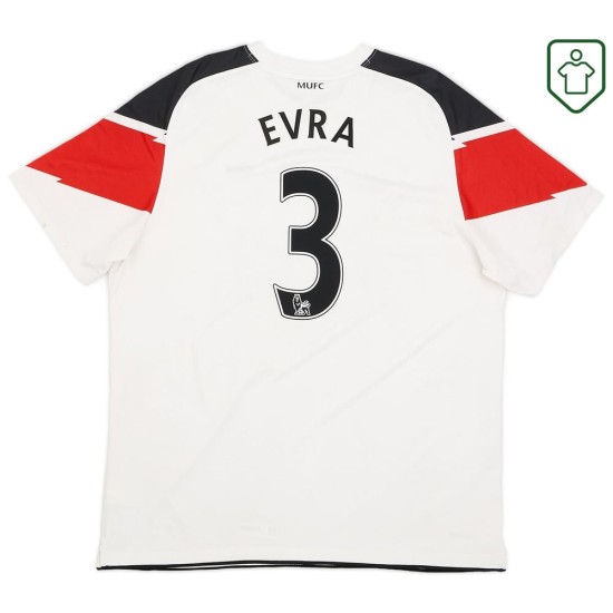Maglia retrò trasferta uomo Manchester United 2010/12 Evra #3 Maglia retrò trasferta uomo Manchester United 2010/12 Evra #3