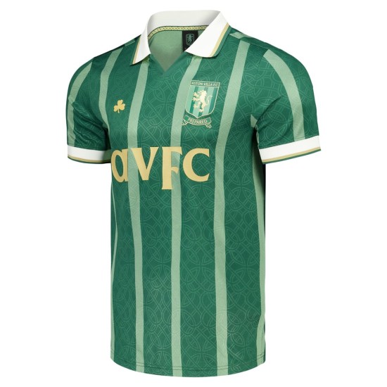 Uomo Aston Villa 2025/26 Terza Maglia San Patrizio Uomo Aston Villa 2025/26 Terza Maglia San Patrizio