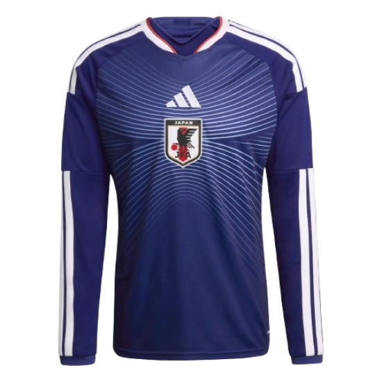 Bambino Giappone 2026 Casa Coppa del Mondo Maglia a Maniche Lunghe Bambino Giappone 2026 Casa Coppa del Mondo Maglia a Maniche Lunghe