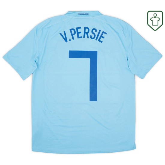 Maglia retrò Paesi Bassi 2008/10 trasferta da uomo V.Persie #7 Maglia retrò Paesi Bassi 2008/10 trasferta da uomo V.Persie #7