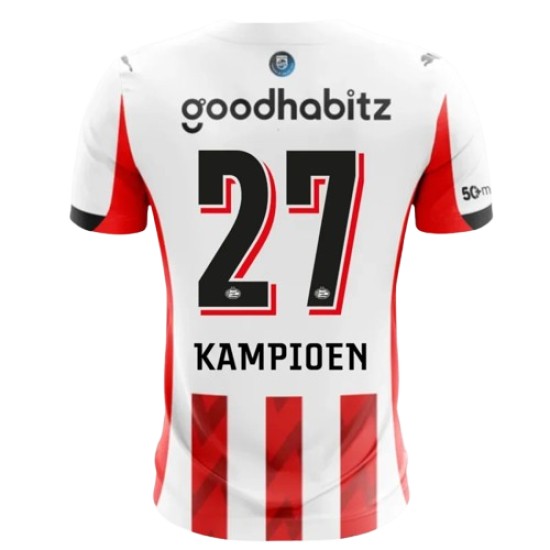 Donna PSV 2025/26 Maglia Home Champion #27 Donna PSV 2025/26 Maglia Home Champion #27