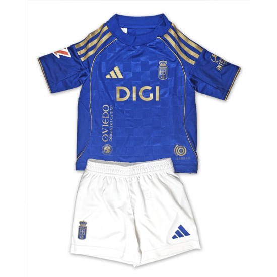 Bambino Real Oviedo Kit Casa 2025/26 Bambino Real Oviedo Kit Casa 2025/26