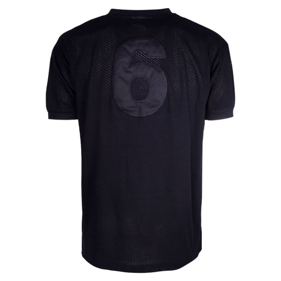 Maglia retrò blackout Inghilterra 1970 #6 da uomo Maglia retrò blackout Inghilterra 1970 #6 da uomo