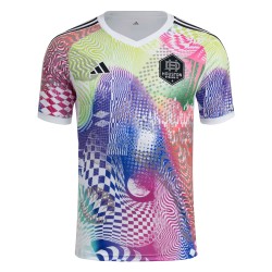Maglia Terza Pre Partita Bianca Uomo Houston Dynamo 2025