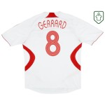Maglia retrò trasferta uomo Liverpool 2007/08 Gerrard #8 Maglia retrò trasferta uomo Liverpool 2007/08 Gerrard #8