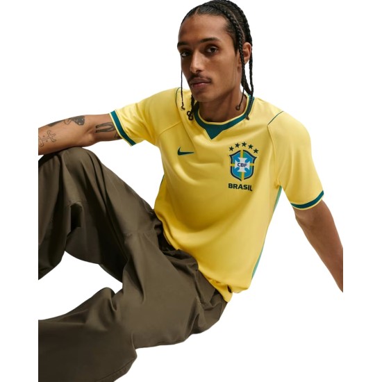 Uomo Maglia Home Coppa del Mondo 2026 Brasile