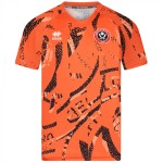 Maglia Riscaldamento Terza Bambino Sheffield United 2025/26 - Arancione Maglia Riscaldamento Terza Bambino Sheffield United 2025/26 - Arancione