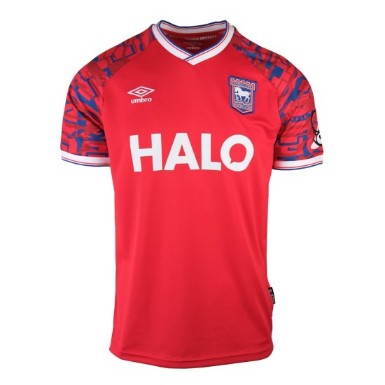 Uomo Ipswich Town 2025/26 Maglia Trasferta Uomo Ipswich Town 2025/26 Maglia Trasferta
