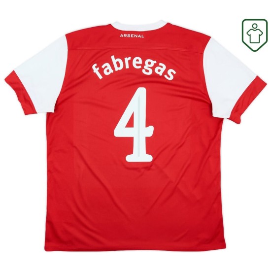 Maglia retrò casa uomo Arsenal 2010/11 Fabregas #4 Maglia retrò casa uomo Arsenal 2010/11 Fabregas #4