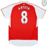 Maglia retrò casa uomo Arsenal 2015/16 Arteta #8 Maglia retrò casa uomo Arsenal 2015/16 Arteta #8
