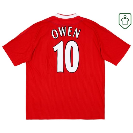 Maglia retrò casa uomo Liverpool 2002/04 Owen #10 Maglia retrò casa uomo Liverpool 2002/04 Owen #10