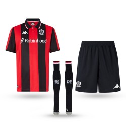 Kit casa 2025/26 OGC Nice bambino Kit casa 2025/26 OGC Nice bambino