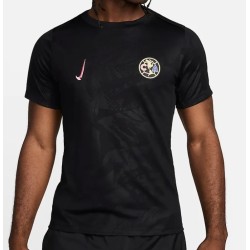 Uomo Club América 2024/25 Terza Prematch Maglia - Nero