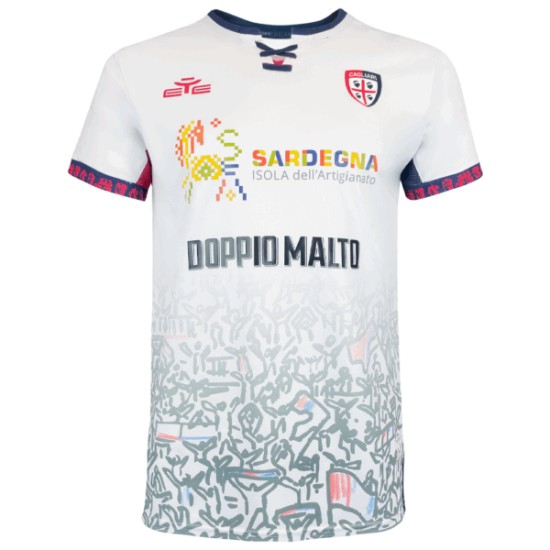 Maglia Trasferta Cagliari Calcio Bambino 2025/26 Maglia Trasferta Cagliari Calcio Bambino 2025/26