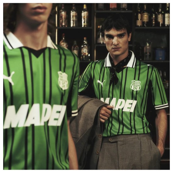 Bambino Sassuolo Maglia Casa 2025/26 Bambino Sassuolo Maglia Casa 2025/26