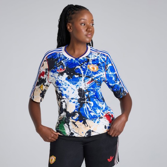 Maglia Stone Roses Manchester United 2025/26 Donna