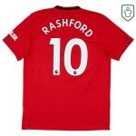 Maglia retrò casa uomo Manchester United 2019/20 Rashford #10 Maglia retrò casa uomo Manchester United 2019/20 Rashford #10